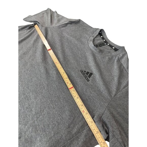 Adidas Primegreen Mens T-Shirt XL Gray Sustainable Performance Athletic Wear - Picture 12 of 13